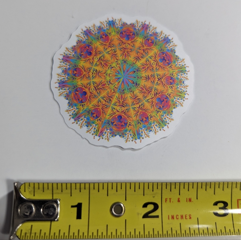 Psychedelic Sticker - Picture 2 of 2